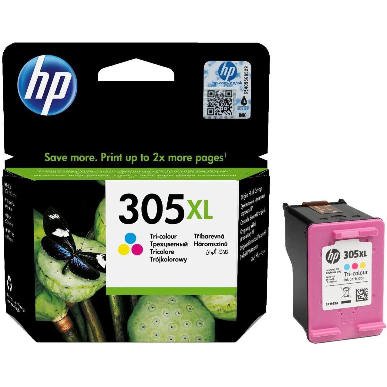 HP 305XL High Capacity Ink Cartridge for HP Deskjet 2710 2720 4120 Printers - eBuy UAE
